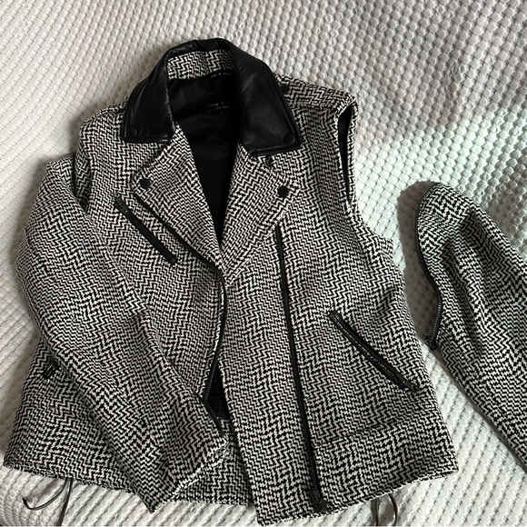 Rag & Bone Houndstooth jacket Size 2 - Picture 7 of 7